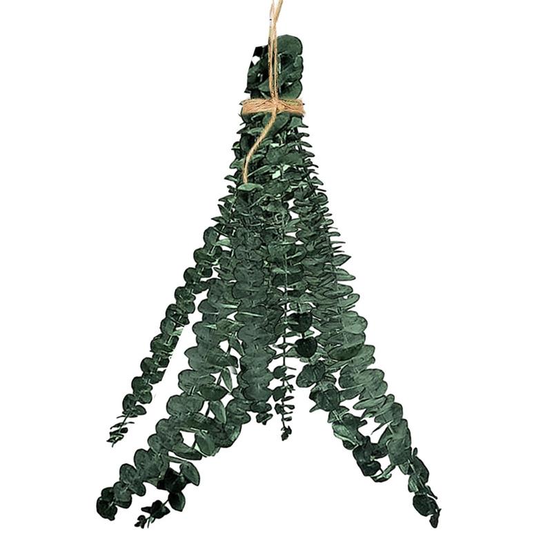 Eucalyptus Preserved - 10 قطعة أوراق الأوكالبتوس الحقيقية المجففة