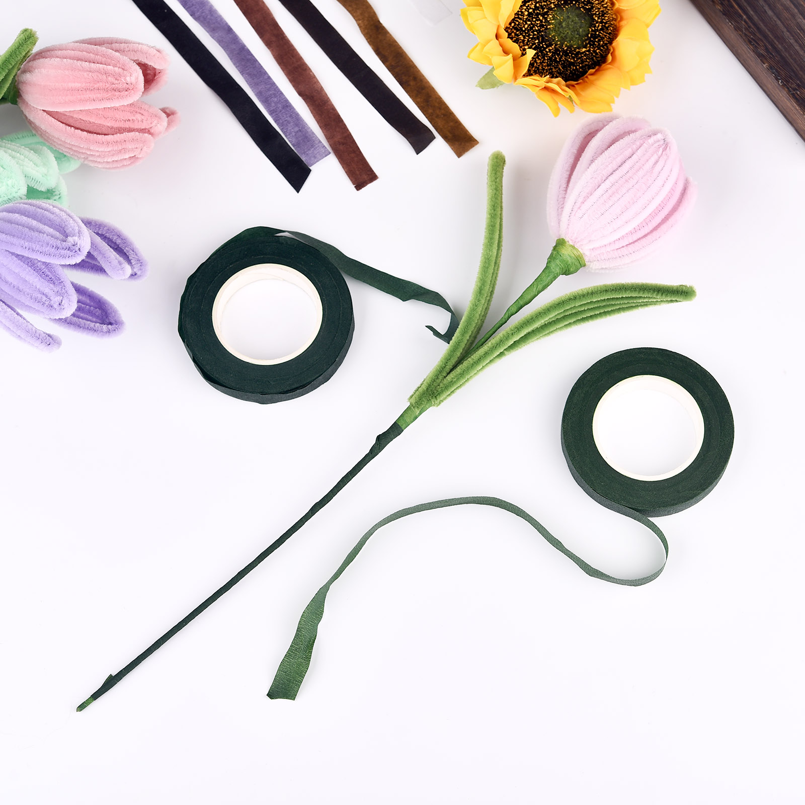 30 ياردة الأزهار الجذعية الشري - مراجعة Florist Flower Supply وسعره
