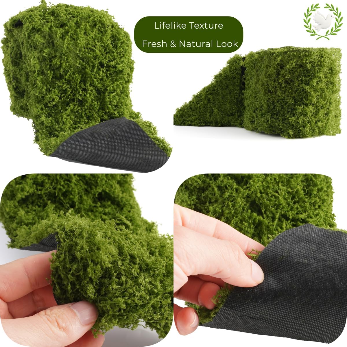 سجادة طاولة من الطحالب الاصطنا - مراجعة Preserved Moss Sheet وسعره