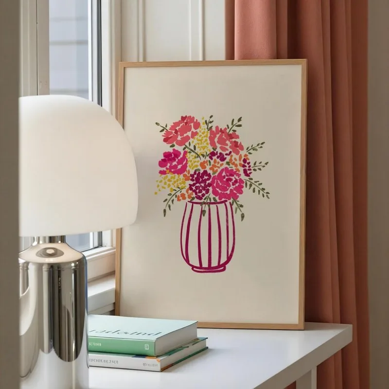 لوحة قماشية بدون إطار، تصميم ب - مراجعة Florist Supply Vases وسعره