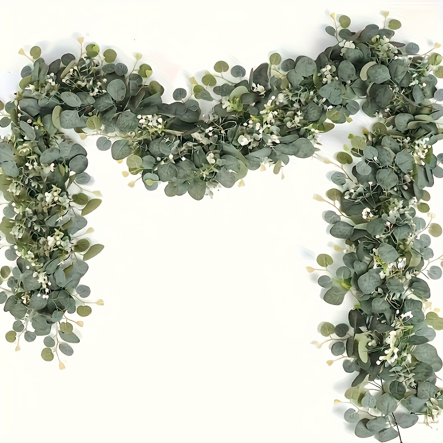 إكليل الأوكالبتوس الاصطناعي فو - مراجعة Eucalyptus Preserved وسعره
