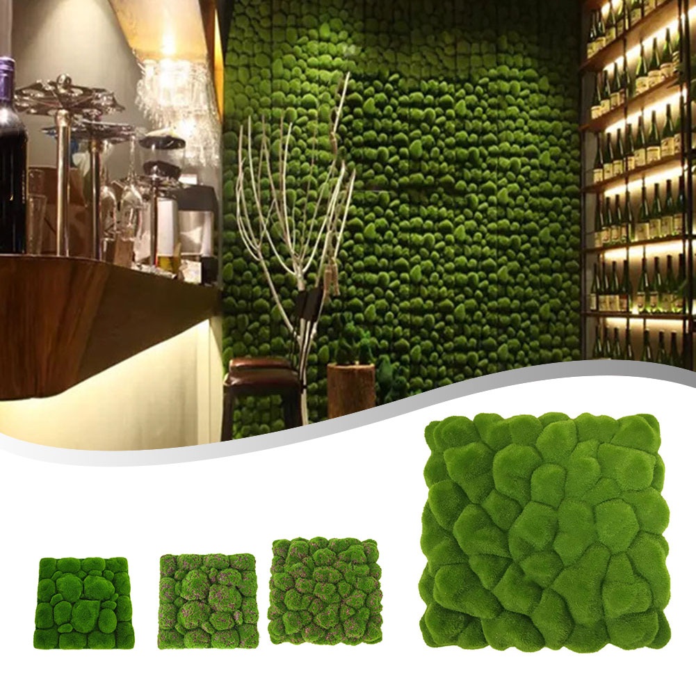 1 قطعة 30/32 سنتيمتر مقلد موس  - مراجعة Preserved Moss Sheet وسعره