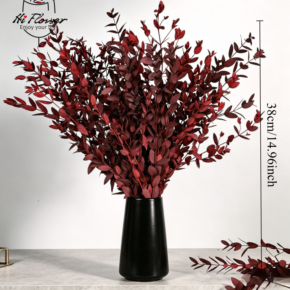 زهور الأوكالبتوس المجففة الطبي - مراجعة Florist Supply Vases وسعره