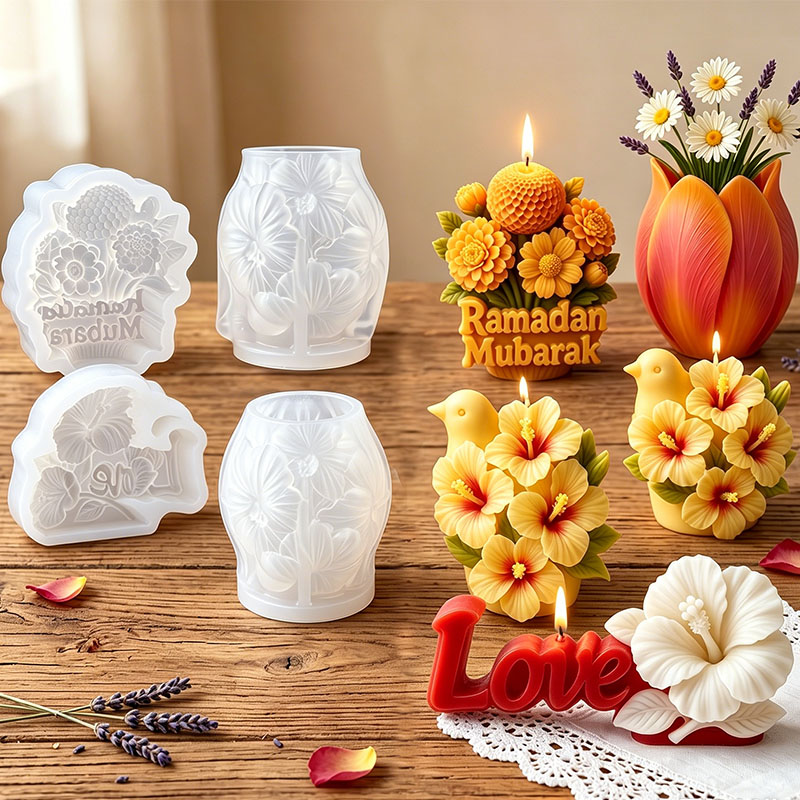 قالب سيليكون ثلاثي الأبعاد على - مراجعة Florist Supply Vases وسعره